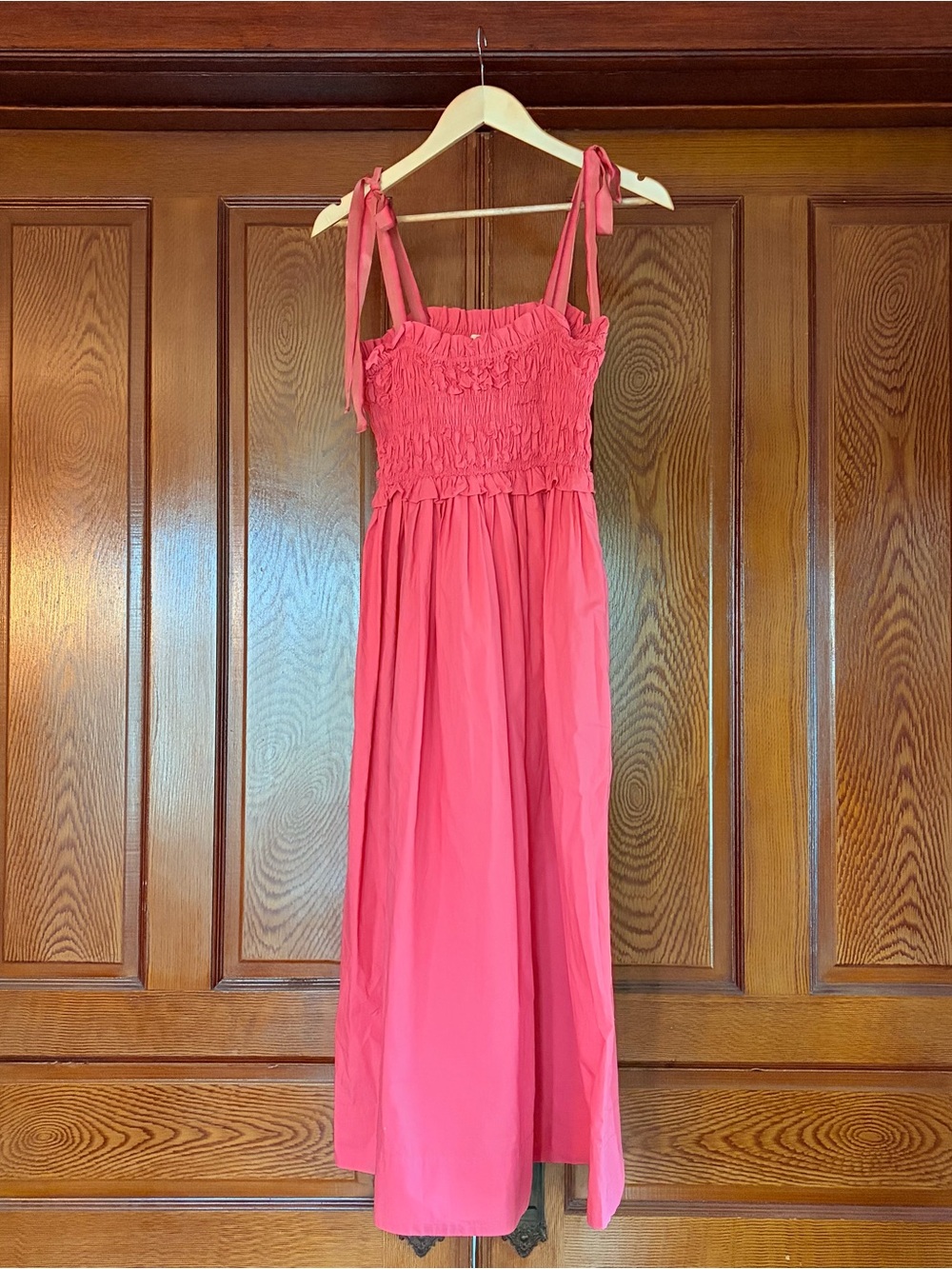 Ulla Johnson Smocked Midi Dress
